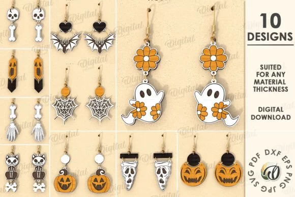 Halloween-Earrings