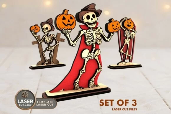 Halloween-Skeleton-Figurines-Set