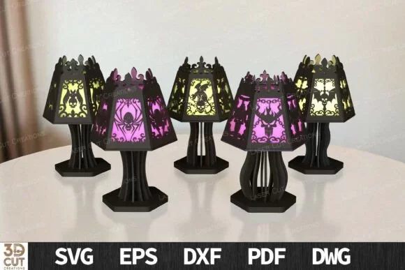 Halloween Table Lamp Creativo Digital