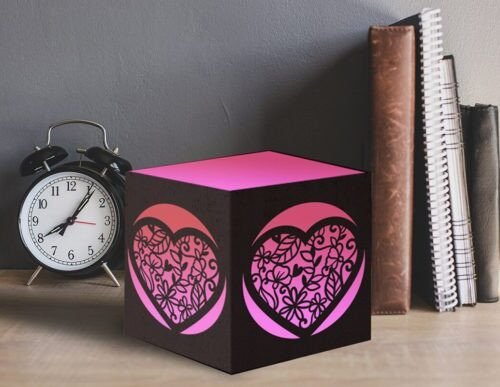 Floral Heart Tealight Box 79682023 Creativo Digital