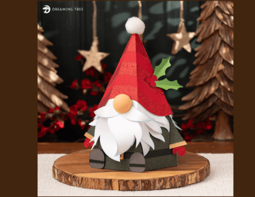 Gnome Gift Box SVG 125710655 Creativo Digital