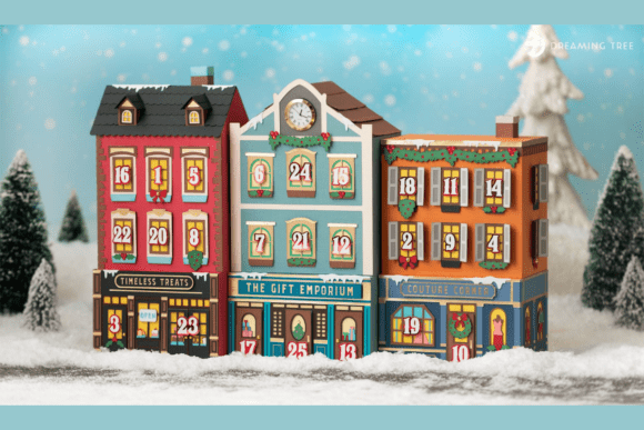 Main Street Magic Advent Calendar 126278735 Creativo Digital