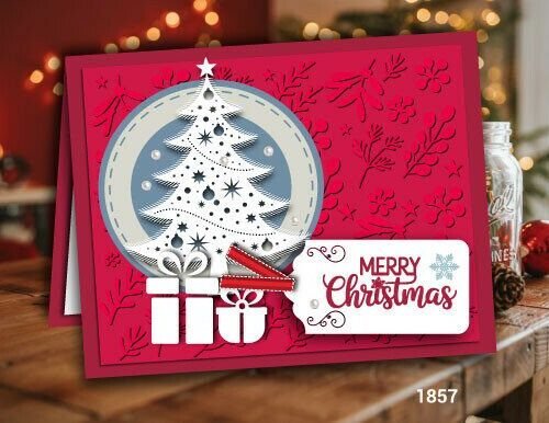 Multilayer Christmas Gift Card SVG 136008697 Creativo Digital
