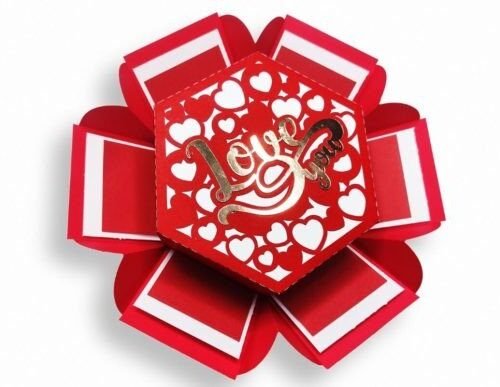 Saint Valentines Day Explosion Box 77015589 Creativo Digital