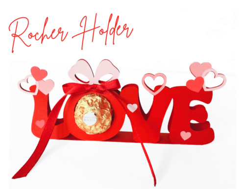 LOVE Chocolate Holder With More 139433845 Creativo Digital