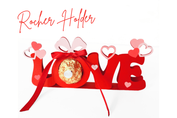 LOVE Chocolate Holder With More 139433845 Creativo Digital