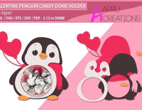 Valentine-Penguin-Candy-Dome-139186219 Valentine Penguin Candy Dome 139186219 Creativo Digital