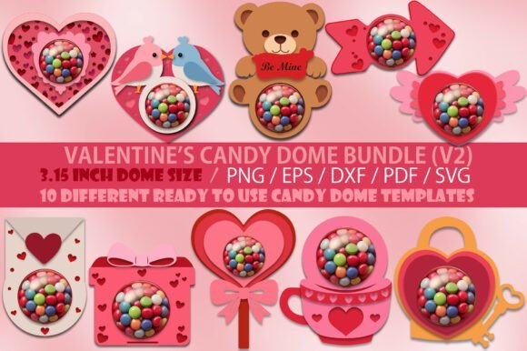 Valentines Candy Dome Bundle 140191218 (1) Creativo Digital