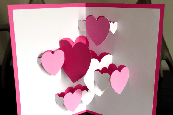 Valentines Heart Popup Card Crafts 32781857 Creativo Digital