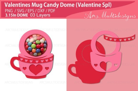 Valentines Mug Candy Dome 140114365 Creativo Digital