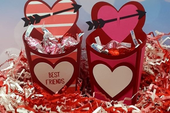 Valentines Treat Box Hearts 75900425 Creativo Digital