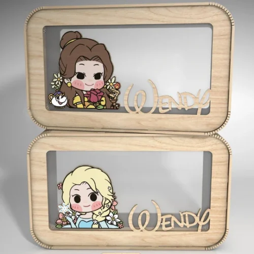 Alcancia De Dibujos Animados Personalizada 3 Creativo Digital