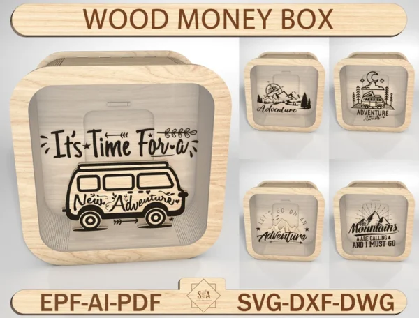 Caja De Dinero Para Ninos Creativo Digital