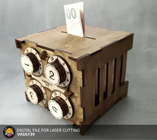 Caja Fuerte Con Cerradura De Combinacion Creativo Digital