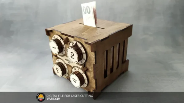 Caja Fuerte Con Cerradura De Combinacion Creativo Digital