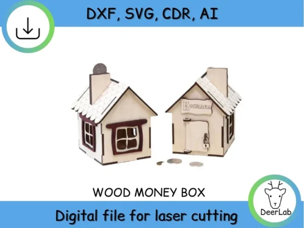 Casa Del Banco Del Cerdito Creativo Digital