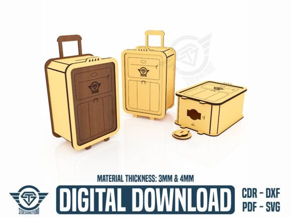 Hucha De Maleta Creativo Digital