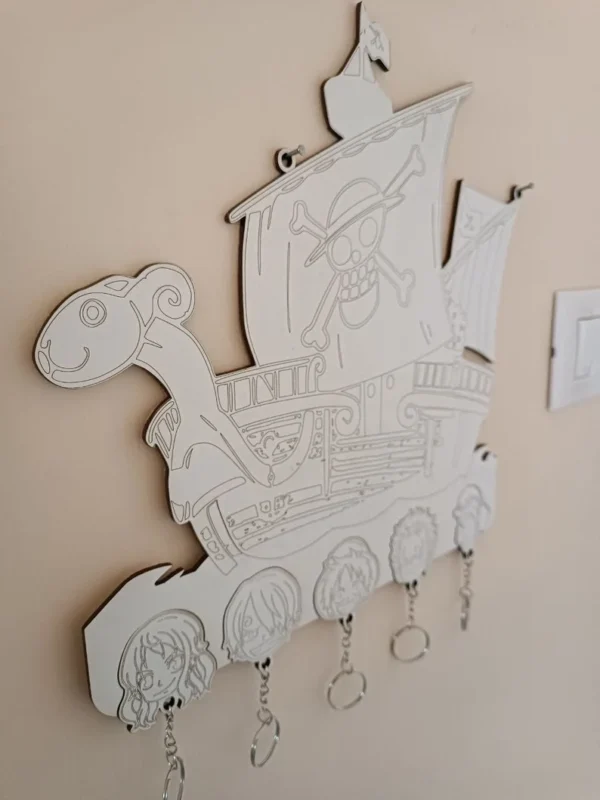 Colgador De Llaves One Piece Creativo Digital