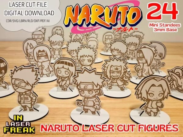 Figuras Saga Ninja 24 Pack Creativo Digital