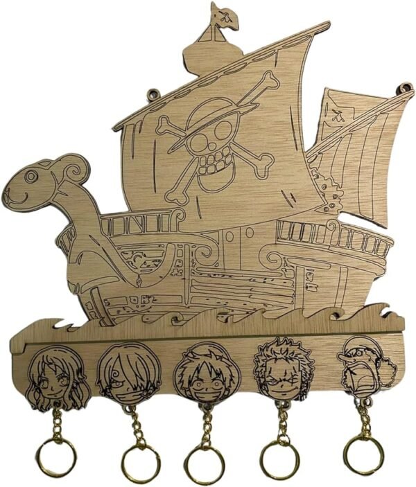 Porta Llaveros One Piece Creativo Digital