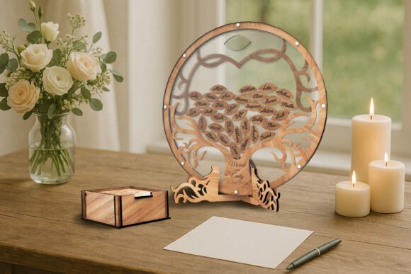 Arbol De Los Deseos De Los Invitados A La Boda Creativo Digital