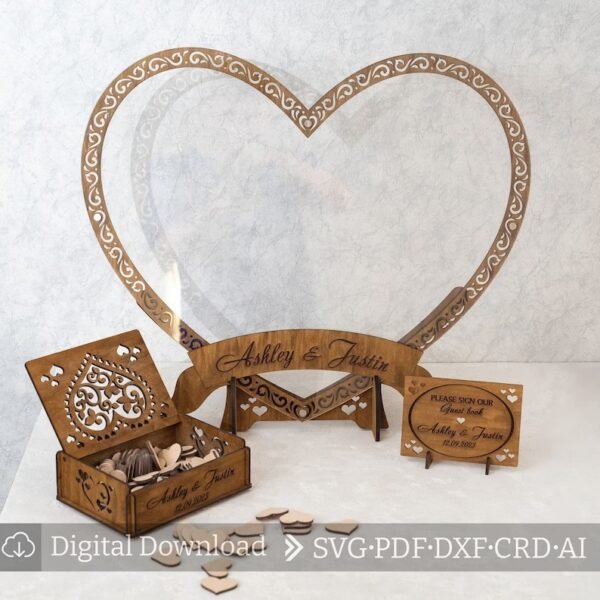 Libro De Visitas De Boda 2 Creativo Digital