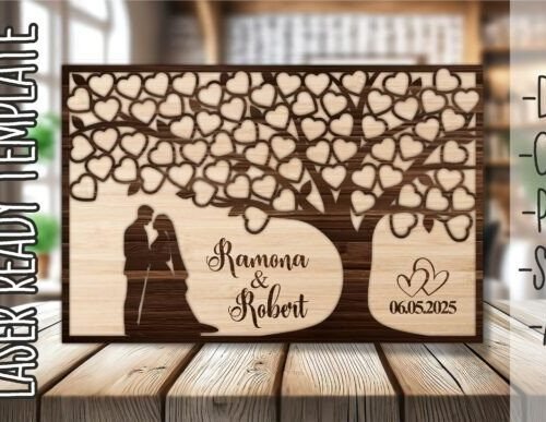 libro-de-visitas-de-boda-arbol-del-corazon-creativo-digital Libro De Visitas De Boda Arbol Del Corazon Creativo Digital