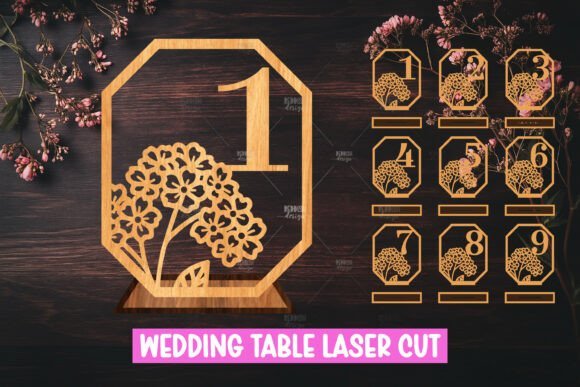Numeros De Mesa Para Bodas Creativo Digital