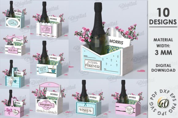 Paquete De Cajas De Regalo 5 Creativo Digital