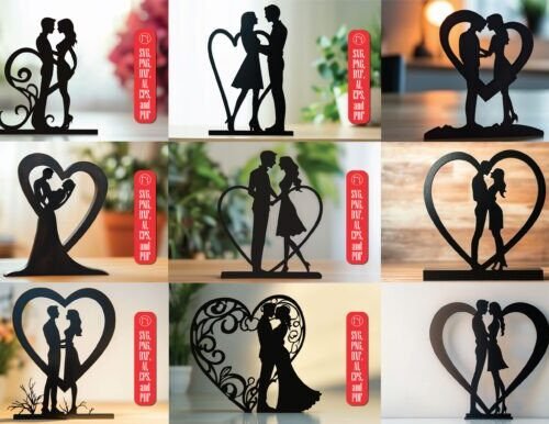 paquete-de-pareja-en-forma-de-corazon-creativo-digital Paquete De Pareja En Forma De Corazon Creativo Digital