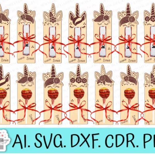 Unicornio Regalo Chuches Creativo Digital