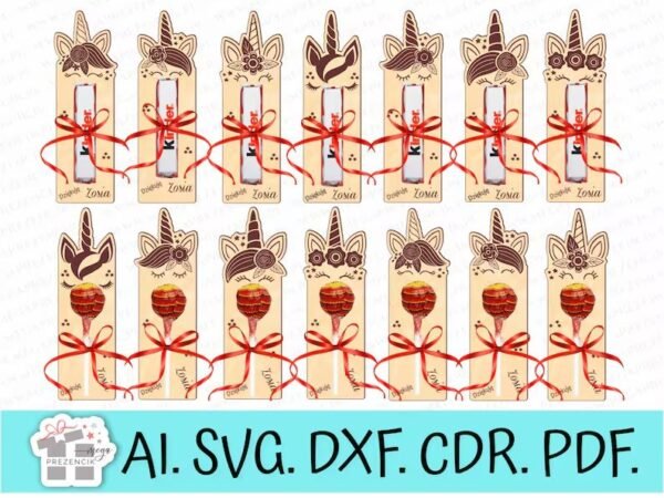 Unicornio Regalo Chuches Creativo Digital