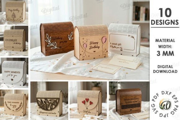 3D Gift Boxes Bundles Laser 147593011 Creativo Digital