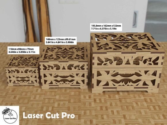 Caja De Joyeria 3 Creativo Digital