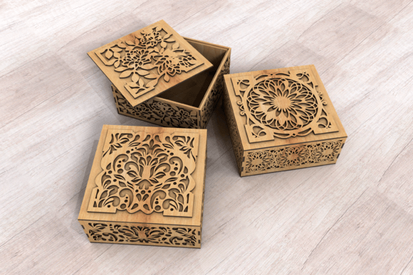 Paquete De Cajas De Regalo 3 Creativo Digital