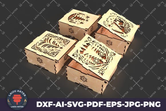 Paquete De Cajas De Regalo Navidenas Creativo Digital