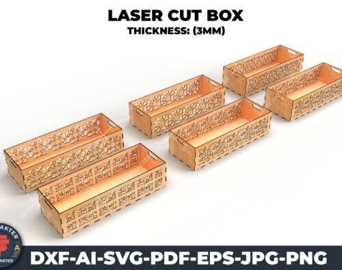 Paquete De Cajas Decorativas Creativo Digital