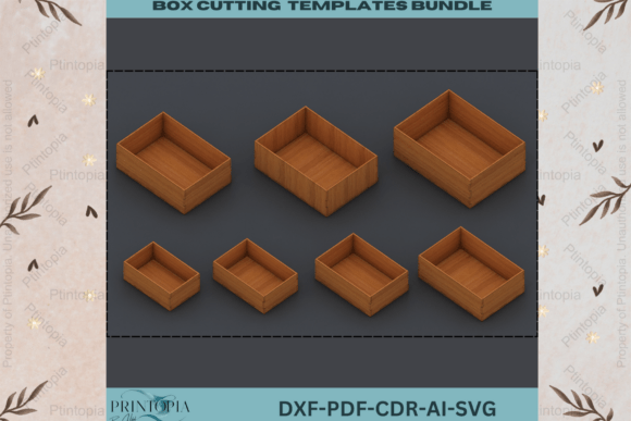 Paquete De Plantillas Para Cajas Creativo Digital