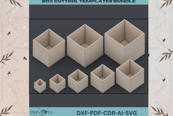 Plantillas De Cajas Creativo Digital