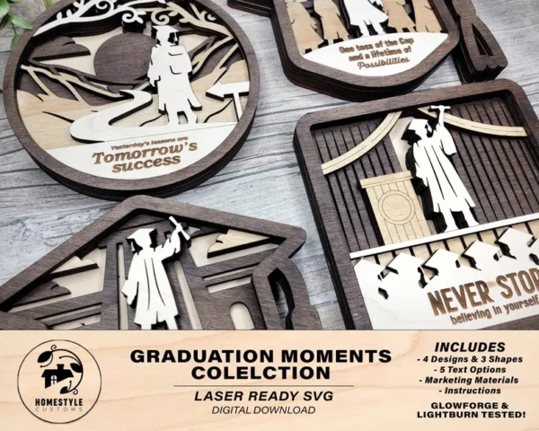 Coleccion Momentos De Graduacion Creativo Digital