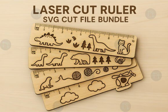 Lindo Paquete De Reglas Infantil Creativo Digital