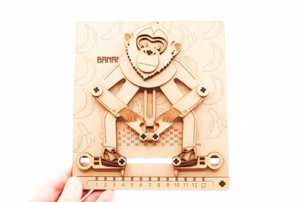 Mono Matematico Mecanico Creativo Digital