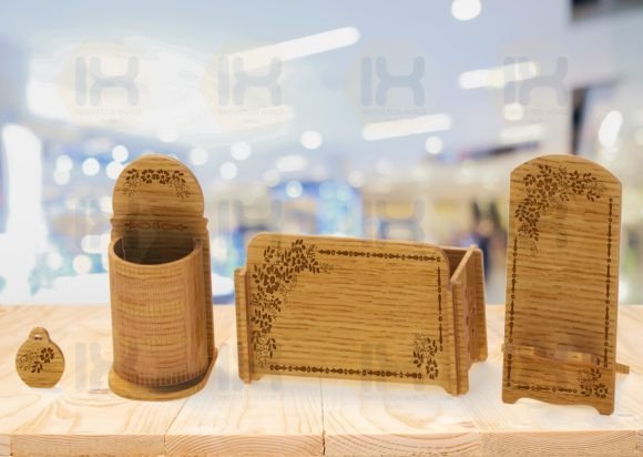 Paquete De Soportes De Escritorio Creativo Digital