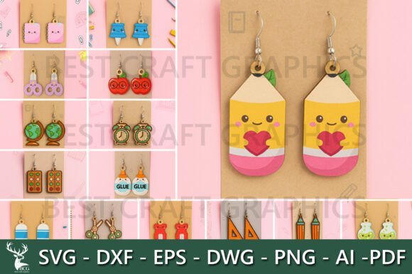 Pendientes Paquete Tiempo De Estudio Creativo Digital