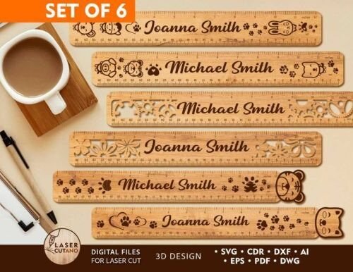 Plantillas De Reglas Personalizadas Creativo Digital