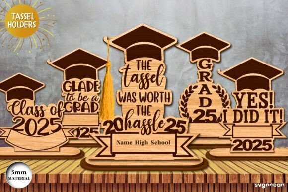 Portaborlas De Graduacion Creativo Digital