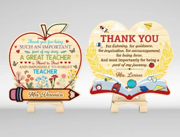 Regalo De Agradecimiento Para Profesores Creativo Digital