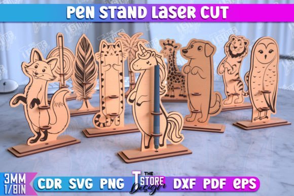 Soporte Para Boligrafo Creativo Digital