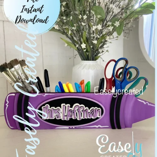 soporte-para-crayones-para-el-aula-letrero-creativo-digital Soporte Para Crayones Para El Aula Letrero Creativo Digital