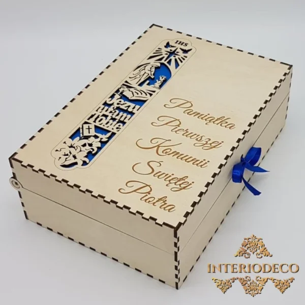 Caja De Madera Para La Santa Biblia Creativo Digital